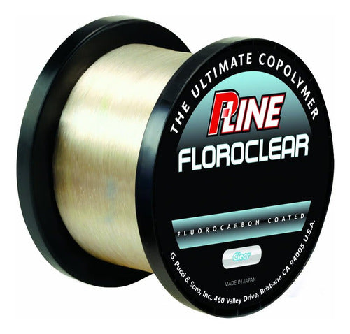 P-Line Floroclear Bulk Spool (3000 Yards, 10 Pounds) 0