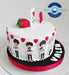 PamCakehouse Custom Birthday Cake BTS 4