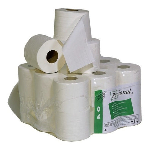 Celtrap Pack of 18 Rolls Hygienic Double Sheet 60 M 0