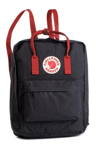 Fjallraven Kanken Classic Medium Blue Ox Red Premium 1