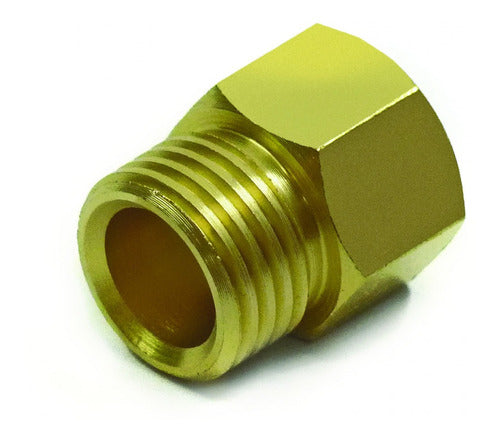 Intor Reduction Bushing Male M16-1.50, Female 1/4 BSP Brass 0