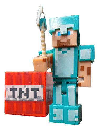 Kit 12 Piezas - Minecraft  - Steve 1