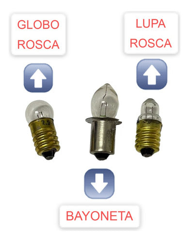 Swan E10 4.8V-0.50A Bayonet Lamp 5 Units + 5 Gift 7