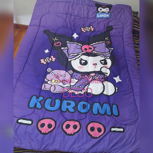 Sueño Bonito Acolchado Sanrio Kawaii Kuromi, My Melody, Cinnamoroll, Kitt 4