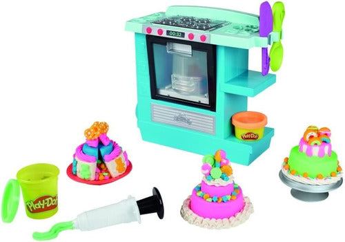 Play-Doh Set Masa Play Doh Hasbro Gran Horno De Pasteles 5 Potes 4