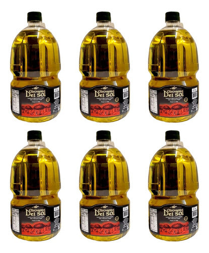 Aceite De Oliva Extra Virgen 6 X 2 Litros - Oleovares Del Sol 0