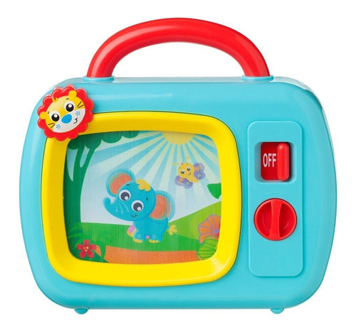 Juguete Didáctico Playgro Sights And Sounds Music Box Tv 0