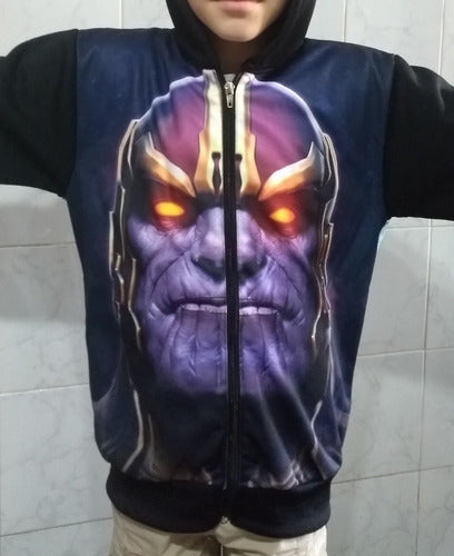 H+ Campera Thanos Avengers End Game Vengadores 0