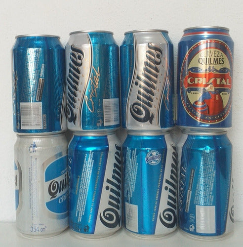 Quilmes Lote De 8 Latas Diferentes 354cm Vacias Envíos (197) 1