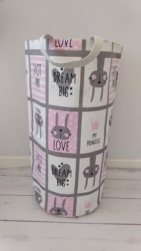 Fabric Storage Container for Toys or Laundry - 60cm Tall 6