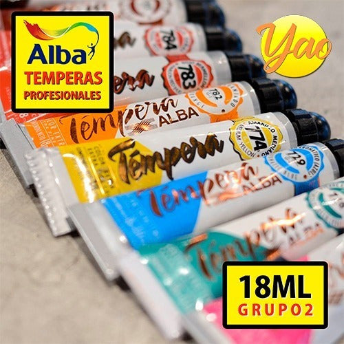 Alba Professional Tempera 18ml Group 2 0