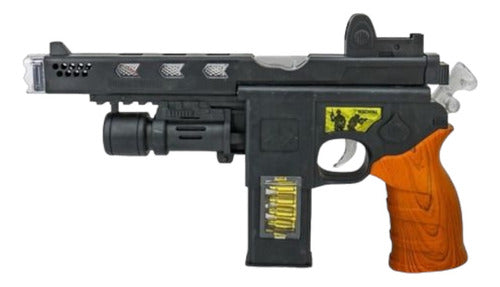 Battery-Powered Laser Revolver 27 cm 0