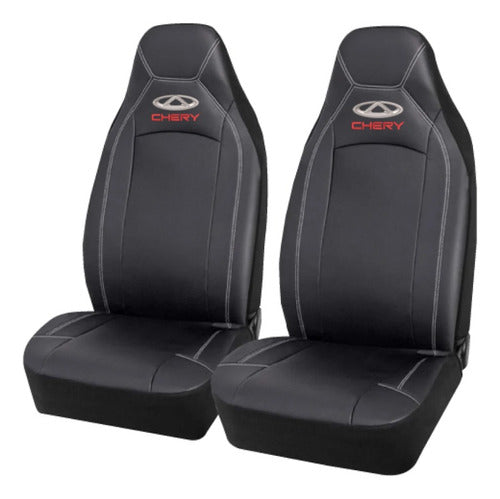 Ecocuero Pick Up Integrated Front Seat Cover by Autoplus 0