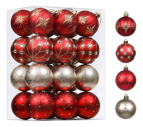 Valery Madelyn Luxurious 24k Christmas Ornaments, 2.36 0