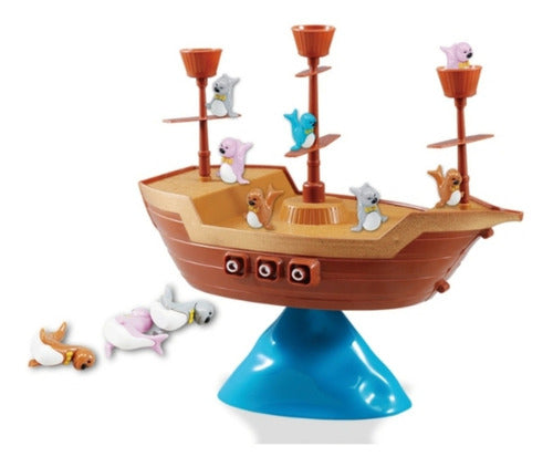 SV Pirate Seal Balance Boat Game Fun Hours 32cm 0