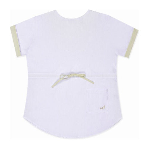 Oh! Wear Ambo Oh! Wear Uniforme Médico - Lola Poly Blanco Con Lima 1