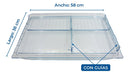 Kohinoor Refrigerator Shelf Tray 58cm with Drawer Guides 2