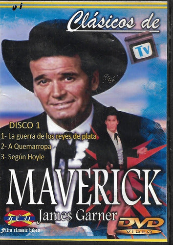 Dvd - Maverick - Clasico De Tv Disco1 -3 Episodios- S/ Uso 0