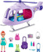 Polly Pocket Vacation Helicopter Figure + Accessories 1