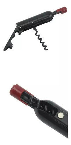 Creative Wine Bottle Magnetic Corkscrew Opener with Imán Souvenir 7