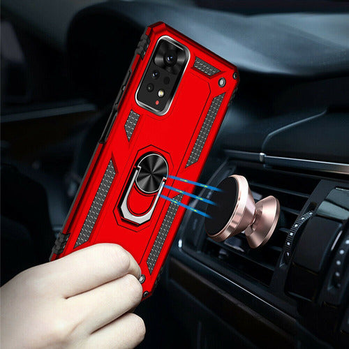 Reinforced Ring Case Compatible with Xiaomi Redmi Note 11 1