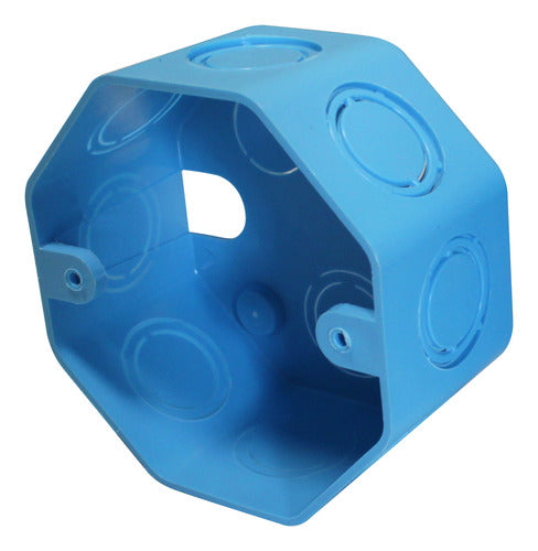 Star Box PVC Octagonal Embedding Box 8x8 Quality Pack of 10 0