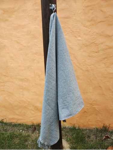 Rustic Cotton Throw Blanket 1