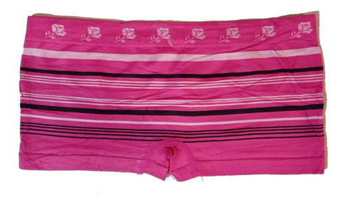 Pack of 3 Women's Microfiber Mini Short Boxer Panties 5