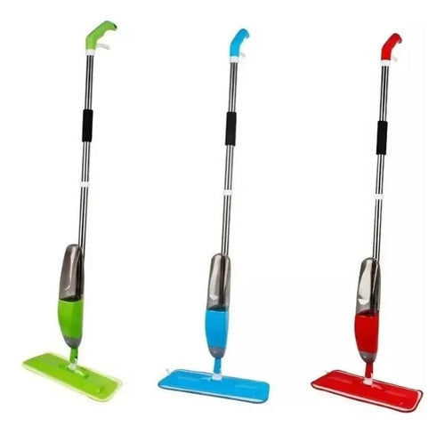 Perla Mopa Spray Mop Trapeador Piso + Rociador Microfibra Lampazo 0