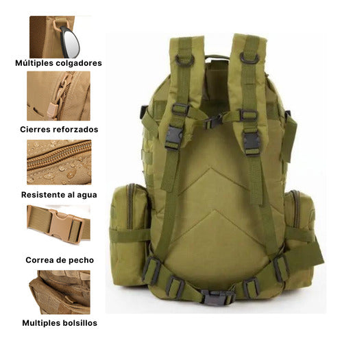 Eagle Claw Military Tactical Backpack 40 Liters 4