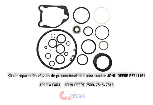 Kit Reparacion Valvula Comando John Deere Re-241164 1