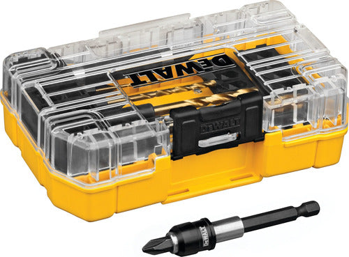 Set Puntas Y Mechas Atornillador 1/4  27 Pzs Dewalt Dw2504tg 1