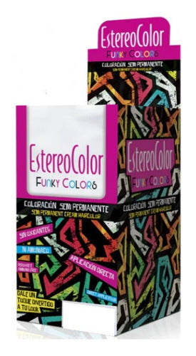 EstereoColor Funky Colors Fantasy Tintura Without Oxidizer X12 3