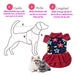 Kit Vestido Abrigo Polar Mascotas Fantasia Talle 6 + Bolsita 1