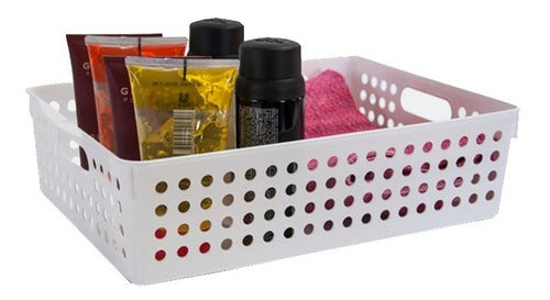 Colombraro Rectangular Plastic Organizer Basket #816 0