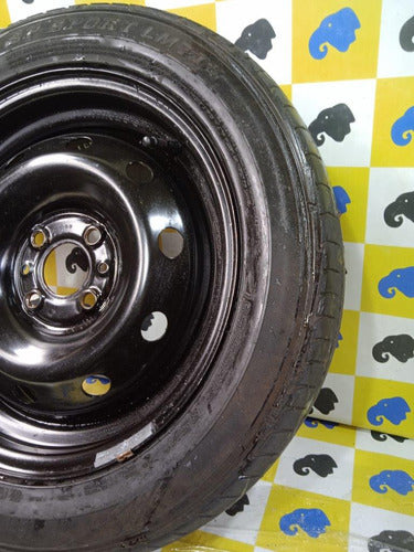 Estepe Fiat Idea C Pneu Dunlop Aro 15 195 55r15 5