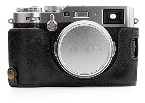 Megagear Mg1281 Fujifilm X100f Ever Ready Funda De Cuero Gen 0