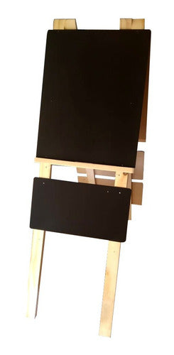 Double Commercial Sign Easel with Detachable Chalkboards 2