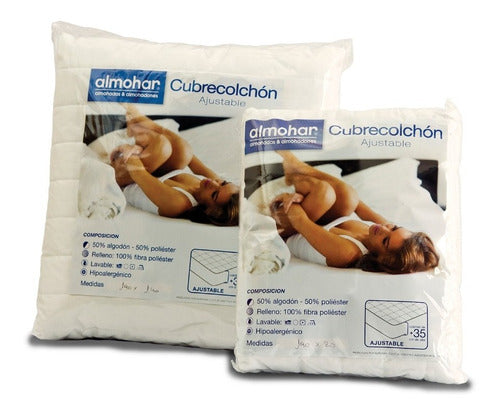 Cubrecolchon Algodón Matelasse - Ajuste Smart Fit  190 X 150 0