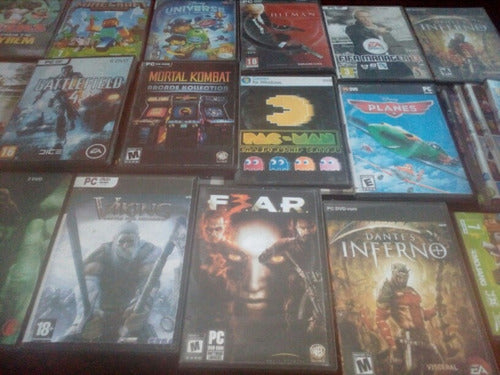 Mas De 120 Juegos Dvd P/computadora Solo Va El Lote  $ 5.800 0