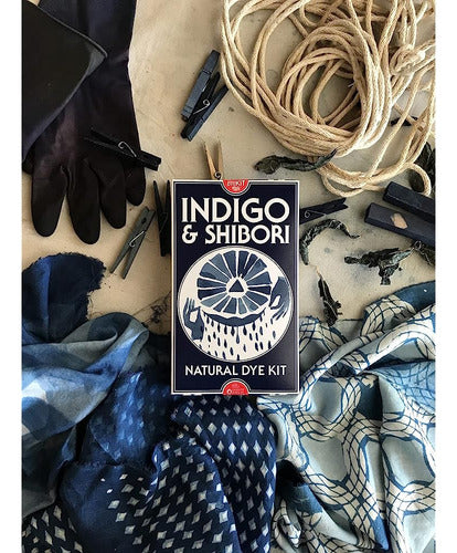 Natural Dye Kits Indigo & Shibori Natural Dye Kit 1