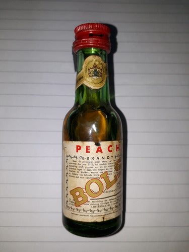 Botellita Miniatura Brandy Bols Peach (durazno) España 0