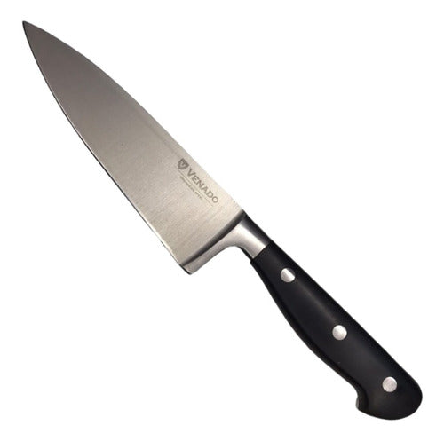 Venado Cuchillo Cuchilla Forjado Acero Inoxidable 28 Cm 0