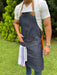 Jean Kitchen Apron Unisex for Grilling and Cooking 29