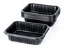 Plasline Disposable Black PET Tray 102 X 100u Factory 0