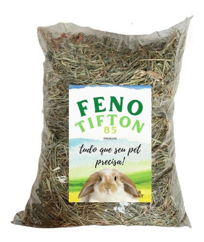 Fardo De Feno Coelho Hamster Porquinho Índia Chinchila 5 Kg 6