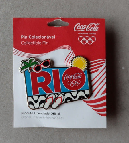 Pin De Coca Cola Juegos Olímpicos Brasil Río 2016 0