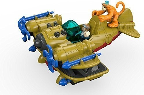 Fisher-Price Imaginext Bi-Plane Bomber Playset 5