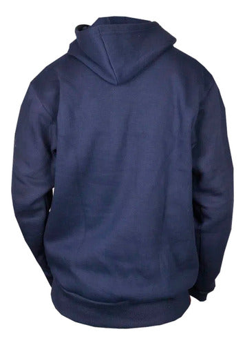 Zumm Unisex Hoodie Sweatshirt in Blue - Adult 1