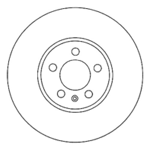 Disco Freno Del (280mm) Vw Golf Iv 98-02 0